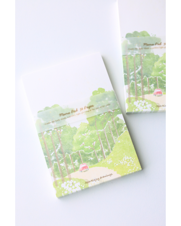 Spring Forest Note pad