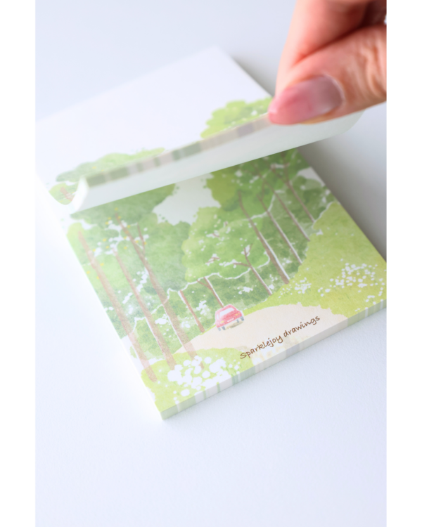 Spring Forest Note pad