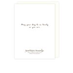 Sunrise Daisy Mini Greeting Card – Happy Birthday
