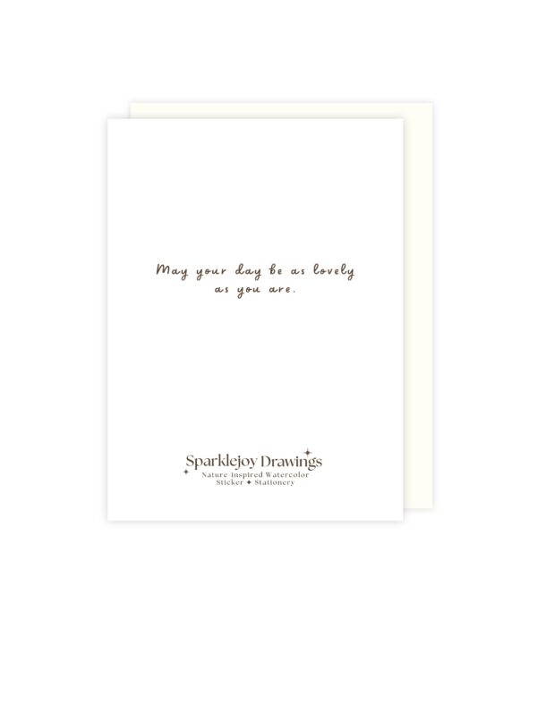 Sunrise Daisy Mini Greeting Card – Happy Birthday