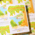 Summer Lemon Town Postcard