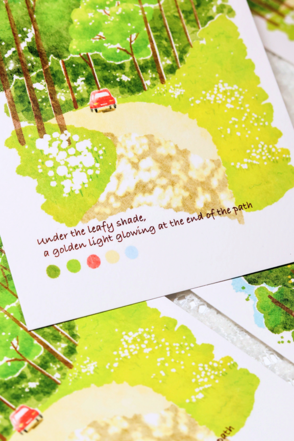 Spring Forest Postcard
