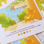 Summer Lemon Town Postcard