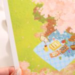 Picnic under Sakura Art Print
