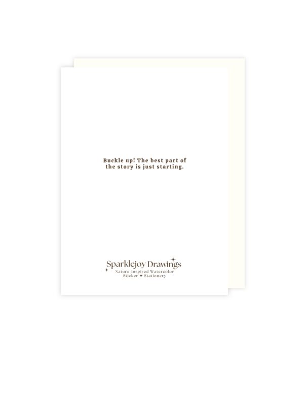 New Adventure Awaits – Mini Greeting Card
