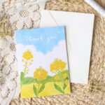Canola Mini Greeting Card – Thank You