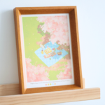 Picnic under Sakura 5″x7″ Art Print