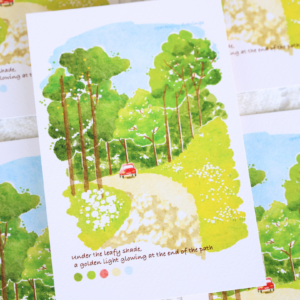 Spring Forest Postcard