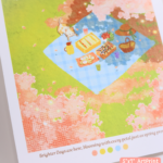 Picnic under Sakura 5″x7″ Art Print