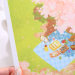 Picnic under Sakura 5″x7″ Art Print