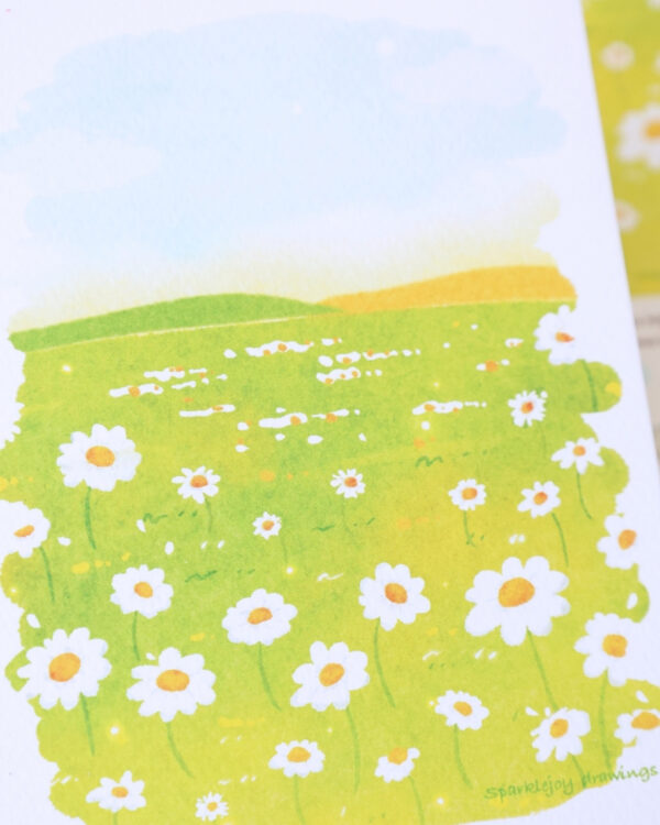 Sunrise Daisy Postcard